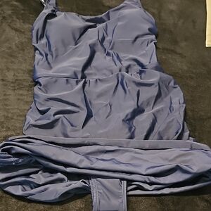 Cupshe Blue Women Swim One Piece